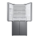 Samsung RF48A401EM9 Non-Plumbed Total No Frost American Fridge Freezer - Gentle Silver Matt