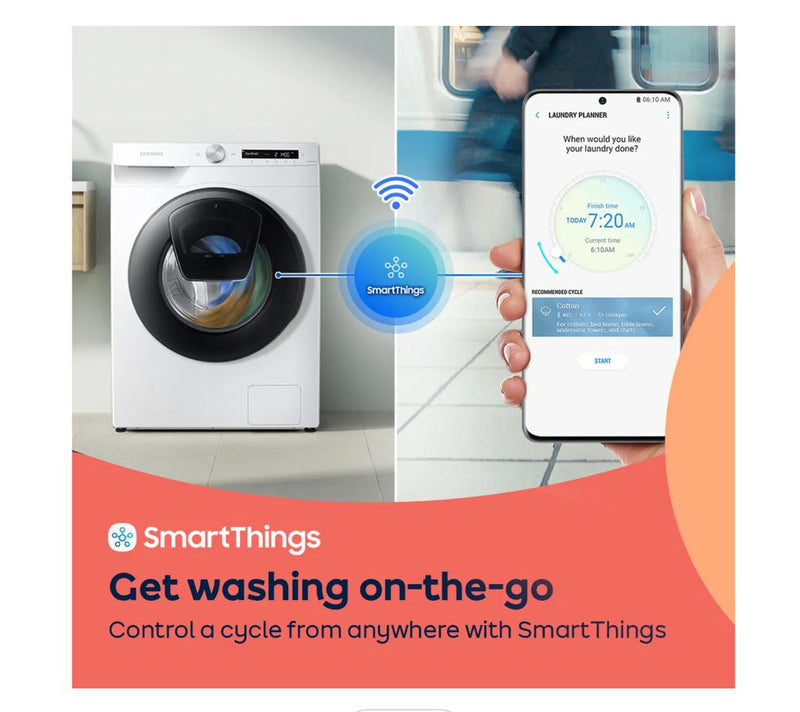 Samsung Series 6 AI Energy OptimalDry™ DV90T6240LH Wifi Connected 9Kg Heat Pump Tumble Dryer