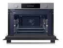 Samsung Series 4 NQ5B4553FBS Wifi Connected Built In Compact Electric Single Oven with Microwave Function