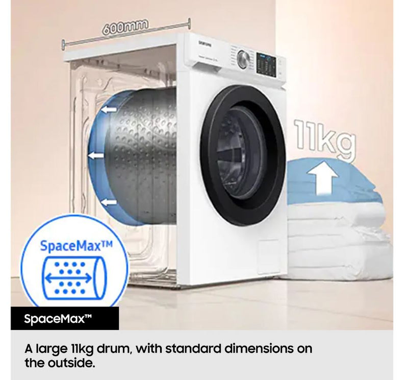 Samsung Series 5 WD11DG5B15BE Wifi Connected 11Kg / 6Kg Washer Dryer with 1400 rpm