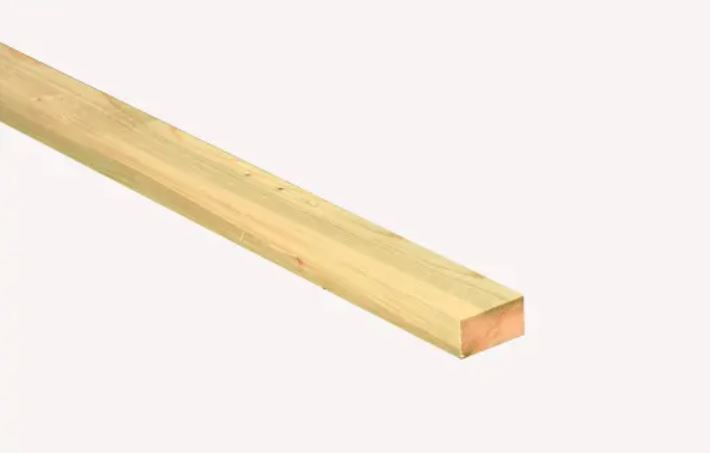 Treated Sawn Wood  :L 189 inches / 1 x 2 inch : Bundle of 10