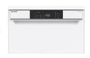 SHARP QW-NA1FF47D3W2-EN Full-size Dishwasher - White