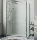 Diamond Sliding Shower Enclosure 1200 x 800mm - 8mm