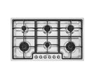 Smeg Classic PGF962 87cm Gas Hob - Stainless Steel