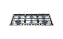 Smeg Classic PGF962 87cm Gas Hob - Stainless Steel