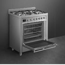 Smeg C7GPX9 Symphony Dual Fuel Range Cooker Stainless Steel : 28 Inches wide