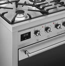 Smeg C7GPX9 Symphony Dual Fuel Range Cooker Stainless Steel : 28 Inches wide