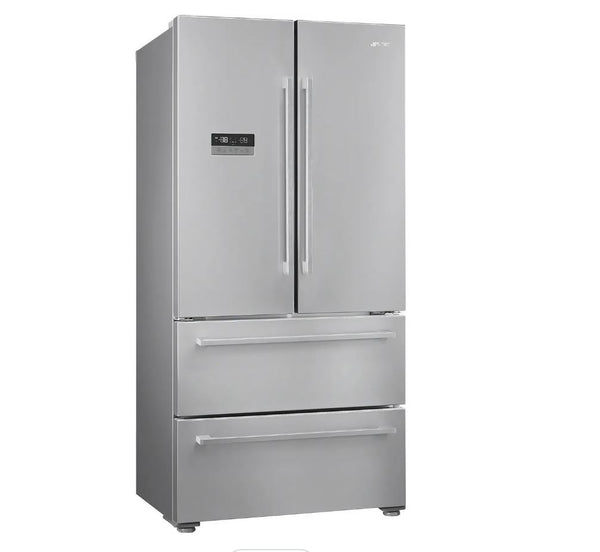 Smeg FQ55FXDE Frost Free American Fridge Freezer - Stainless Steel