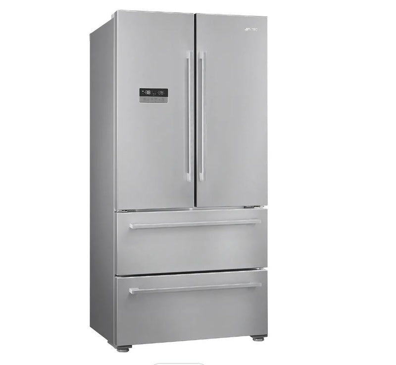 Smeg FQ55FXDE Frost Free American Fridge Freezer - Stainless Steel