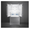Smeg FQ55FXDE Frost Free American Fridge Freezer - Stainless Steel