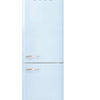 Smeg 50s Style Retro Right Hand Hinge FAB38RPB6 205cm Frost Free Fridge Freezer - Pastel Blue