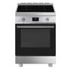Smeg Concert C6IPXT2 60cm Wide Electric Cooker with Induction Hoband Pyrolytic Cleaning - Stainless Steel
