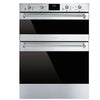 Smeg Classic AODUSF6300G Built In Electric Double Oven and Gas Hob Pack - Stainless Steel