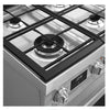 Smeg Portofino CPF92GMX 90cm wide Dual Fuel Range Cooker with Gas Hob - Stainless Steel