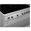 Smeg Concert SUK91CMX9 90cm Electric Range Cooker with Ceramic Hob - Stainless Steel