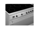 Smeg Concert SUK91CMX9 90cm Electric Range Cooker with Ceramic Hob - Stainless Steel