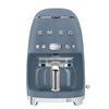 Smeg 50's Retro DCF02SBMUK Filter Coffee Machine with Timer - Matte Storm Blue