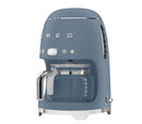 Smeg 50's Retro DCF02SBMUK Filter Coffee Machine with Timer - Matte Storm Blue