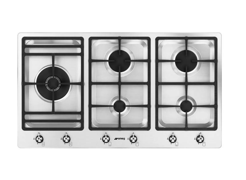 Smeg Classic PS9062 90cm Gas Hob - Stainless Steel 5/5 Read 1 customer review