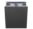 Smeg DI322BQLH Fully Integrated Full Size Dishwasher - Silver Control Panel with Sliding Door Fixing Kit