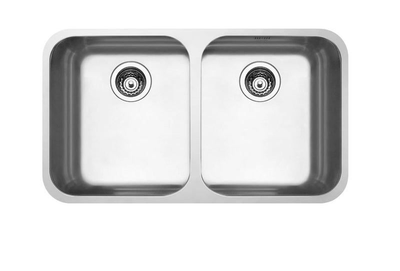 Smeg Universal Bowl Built In Kitchen Sink - Stainless Steel