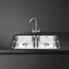 Smeg Universal Bowl Built In Kitchen Sink - Stainless Steel