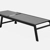 Solis Aluminium Sun Loungers : Grey Pair of 2