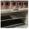 Steelmore HKR-6S 6 Burner Commercial Gas Range Cooker with Oven - 47kW, 920mm Wide, Natural Gas