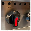 Steelmore HKR-6S 6 Burner Commercial Gas Range Cooker with Oven - 47kW, 920mm Wide, Natural Gas