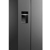 TCL 591 Litre Side by Side American Fridge Freezer - Stainless Steel (Water + Ice)