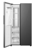 TCL 591 Litre Side by Side American Fridge Freezer - Stainless Steel (Water + Ice)
