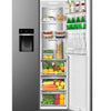 TCL 591 Litre Side by Side American Fridge Freezer - Stainless Steel (Water + Ice)