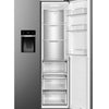 TCL 591 Litre Side by Side American Fridge Freezer - Stainless Steel (Water + Ice)
