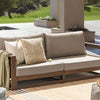 TIMOR Garden Sofa 2 Seater Modular Certified Acacia Wood : Dark Brown