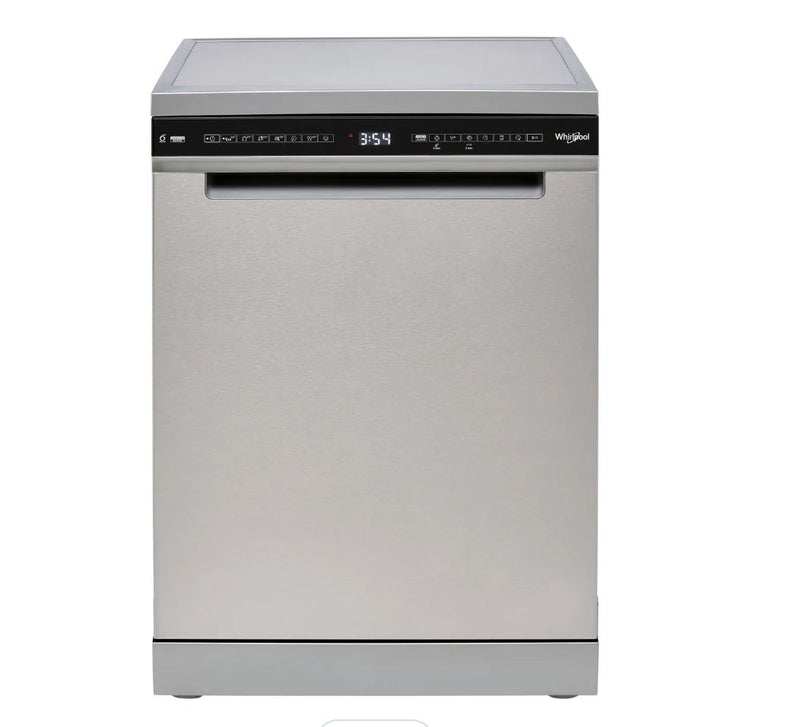 Whirlpool W7FHS51AXUK Full Size Dishwasher - Stainless Steel
