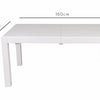 Magnus White Wood Dining Table - Extendable