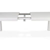 Magnus White Wood Dining Table - Extendable