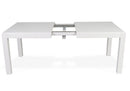 Magnus White Wood Dining Table - Extendable