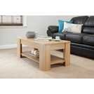 GFW Lift Up Coffee Table - Oak