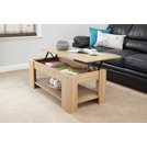 GFW Lift Up Coffee Table - Oak