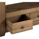 Argos Home Amersham 2 Drawer Solid Wood TV Unit - Dark Pine