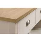 GFW Lancaster2 Drawer Coffee Table - Cream