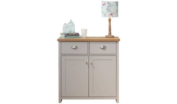 GFW Lancaster 2 Door 2 Drawer Sideboard - Grey