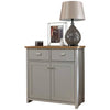 GFW Lancaster 2 Door 2 Drawer Sideboard - Grey