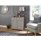 GFW Lancaster 2 Door 2 Drawer Sideboard - Grey