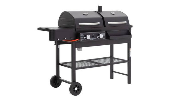 Premium Dual Fuel Charcoal & Gas Combi BBQ