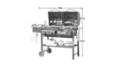 Premium Dual Fuel Charcoal & Gas Combi BBQ