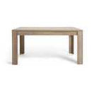 Habitat Preston Wood Effect 6 Seater Dining Table - Oak