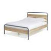 Habitat Industrial Double Metal Bed Frame - Grey