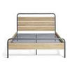 Habitat Industrial Double Metal Bed Frame - Grey